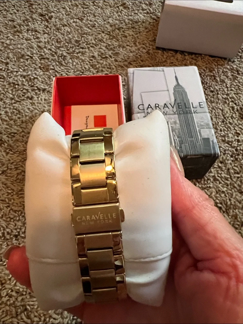 Women's Gold Stainless Steel Bracelet Watch